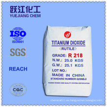 Rutilo Titanium Dioxide Fabricante de Propósito General con Precio Favorable